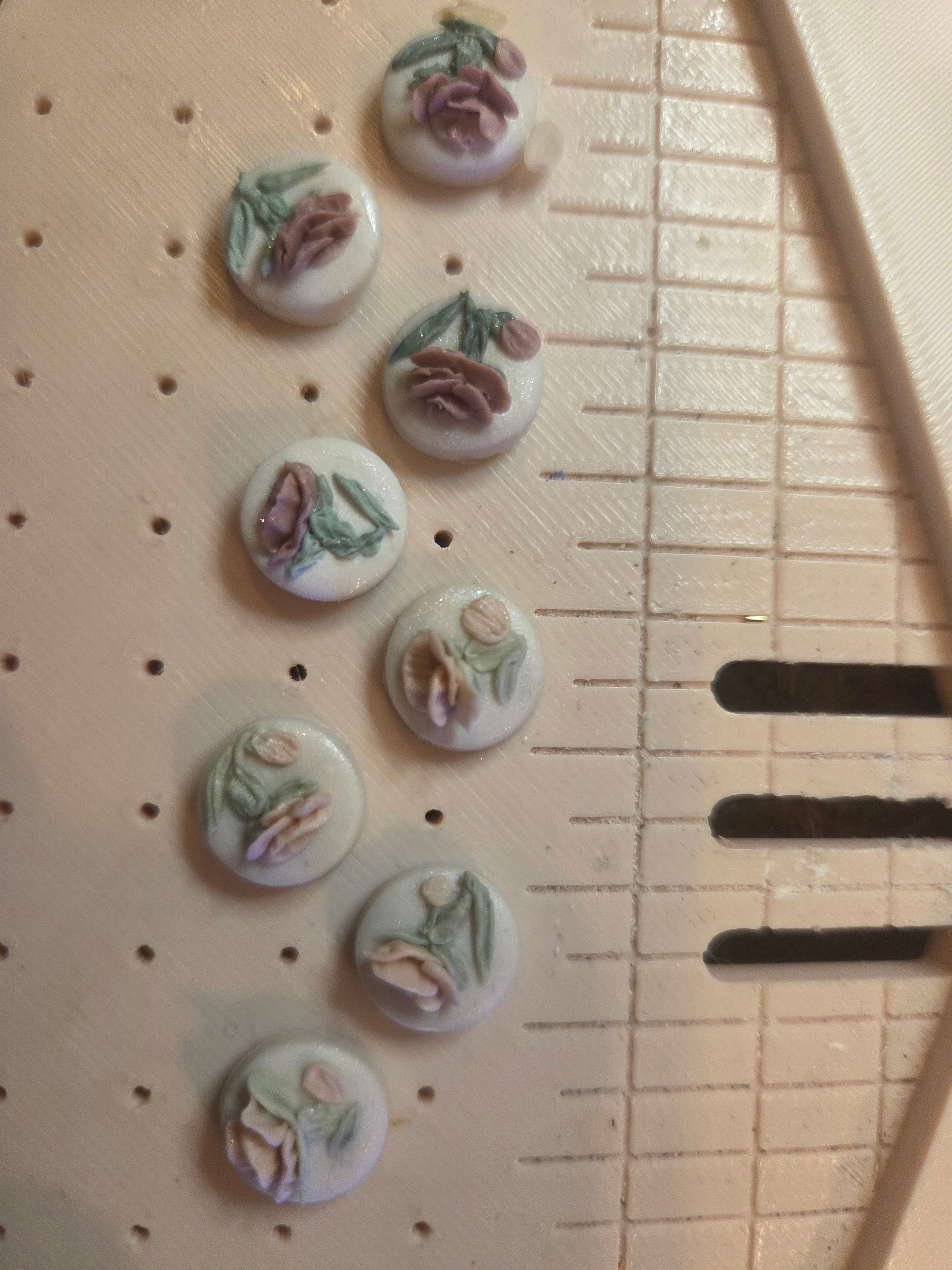 Carnation studs