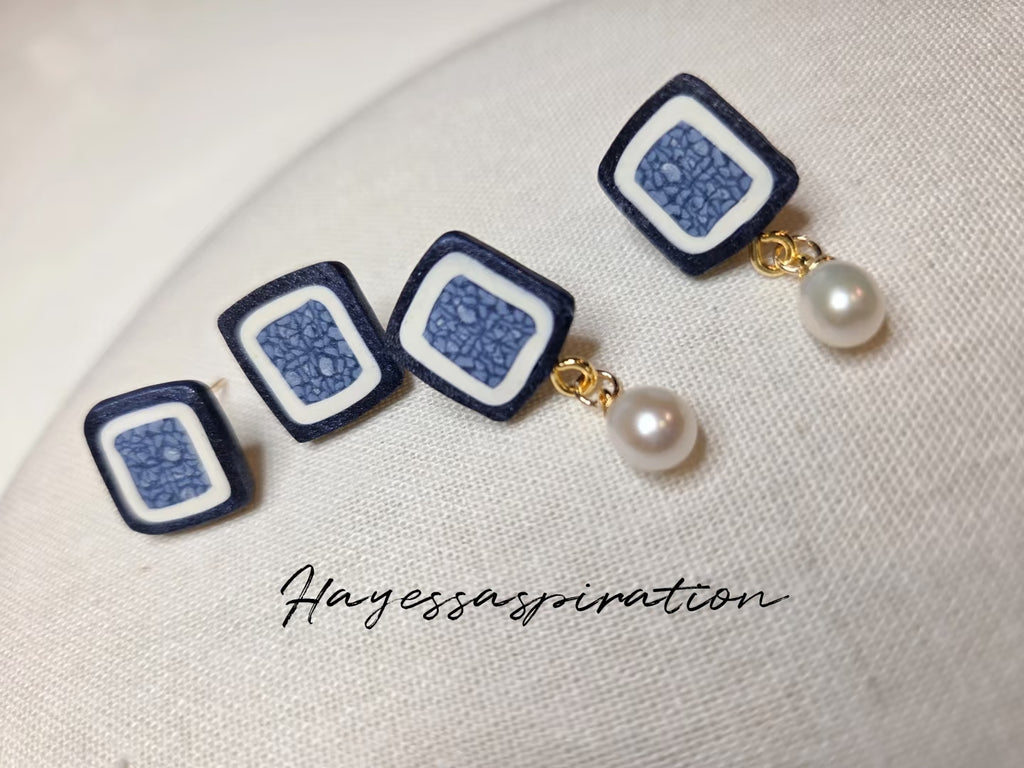 Oriental Blue with pearl