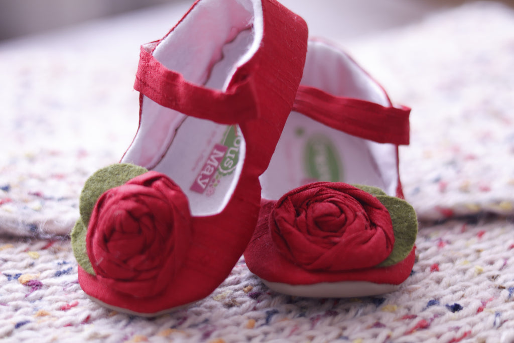 PURE chic wedding red mary jane