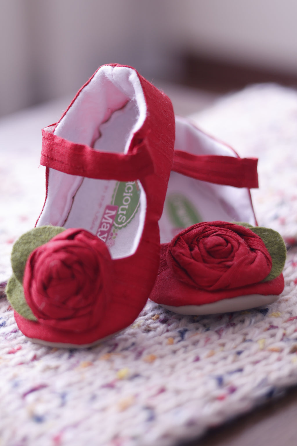PURE chic wedding red mary jane
