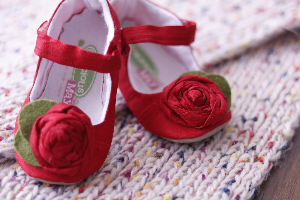 PURE chic wedding red mary jane