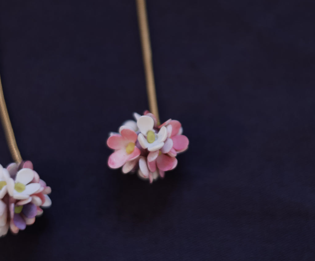 Purple flower ball
