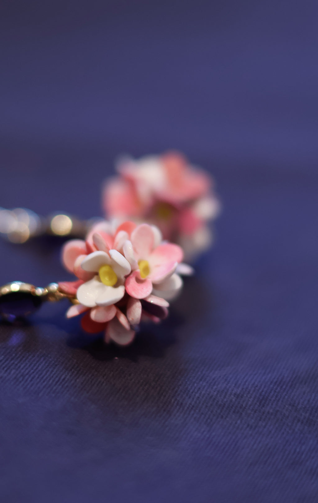Purple flower ball