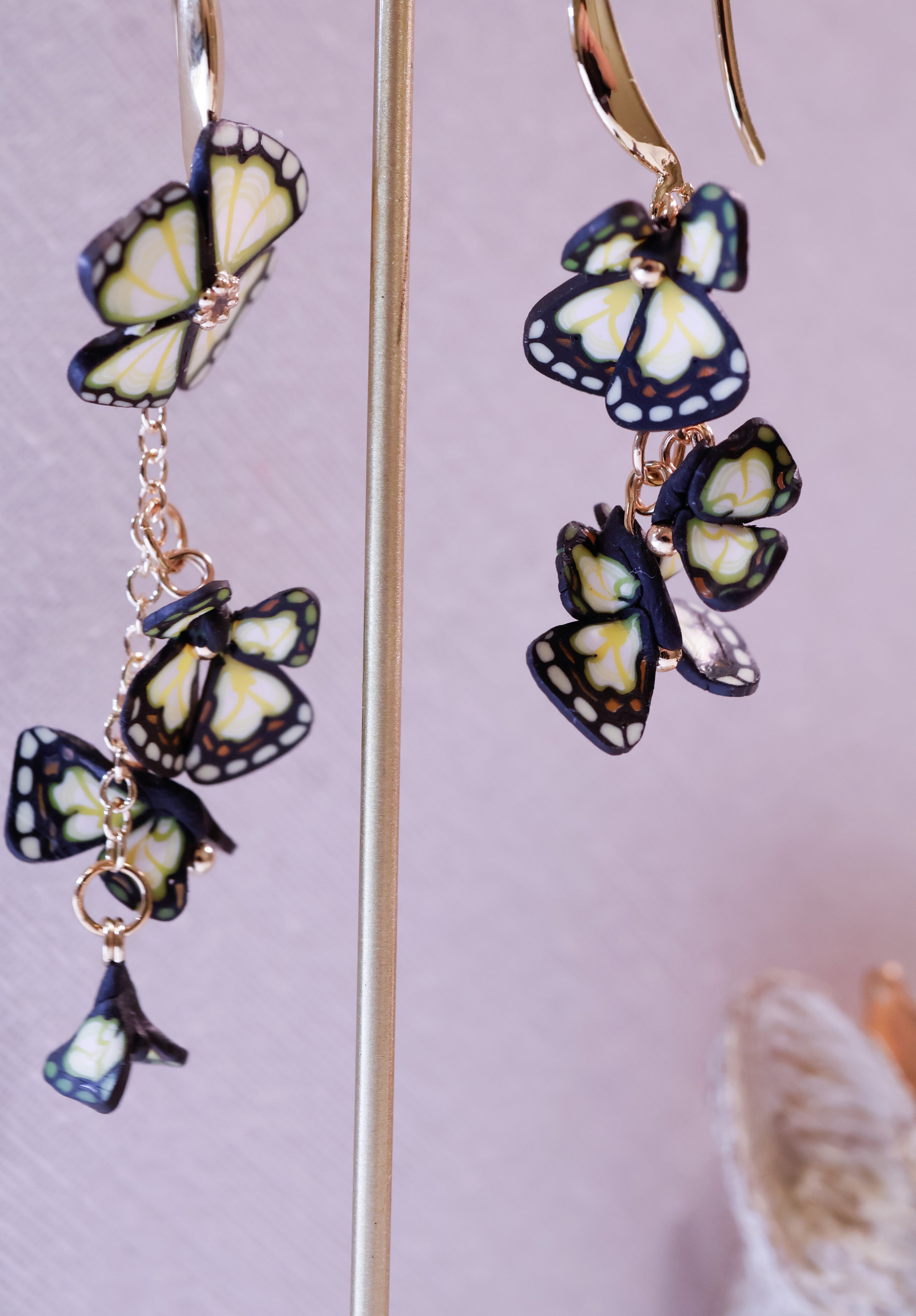 🦋🦋🦋fluttering - yellow black