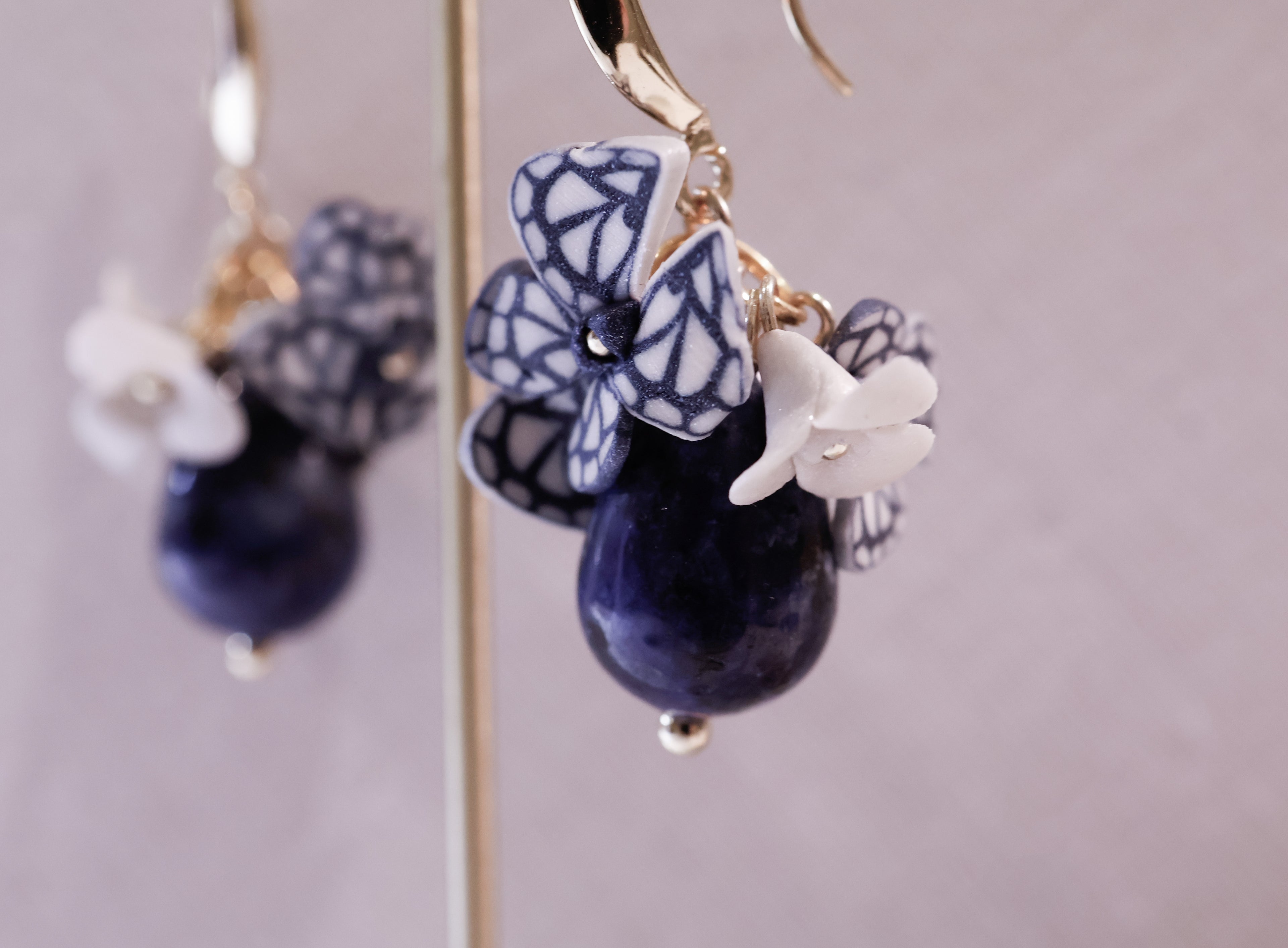 🦋 natural stone - blue