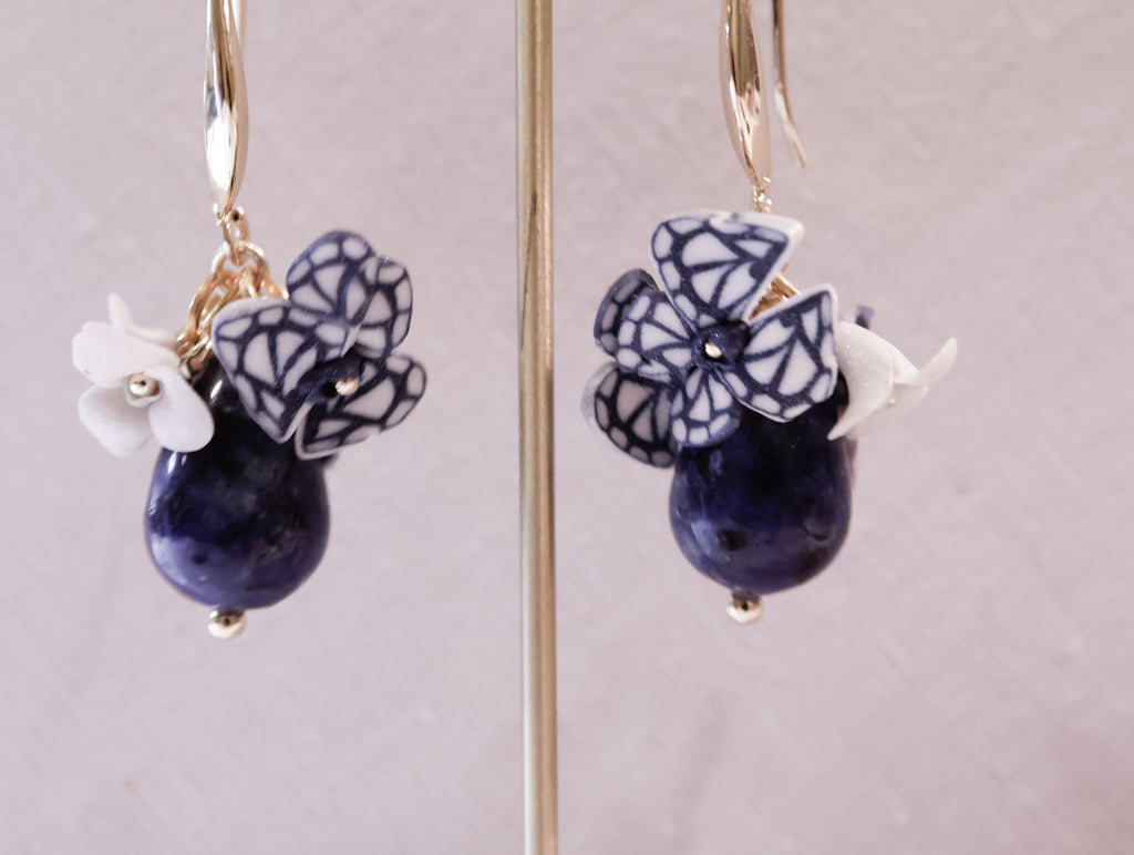 🦋 natural stone - blue