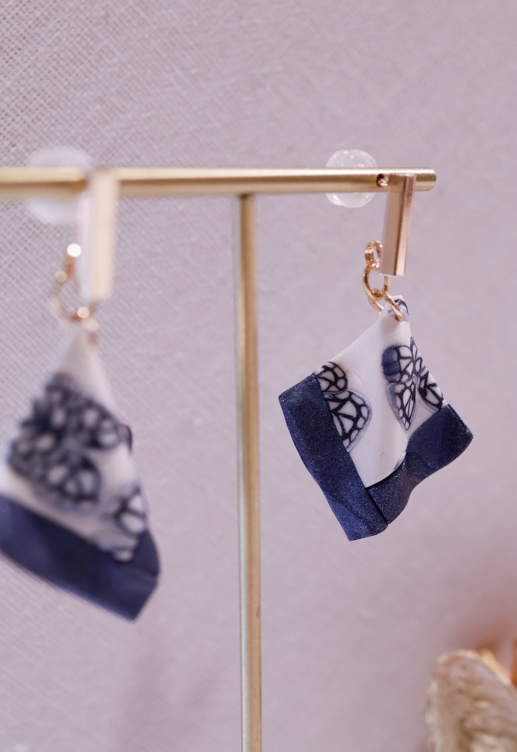 Butterfly print scarf