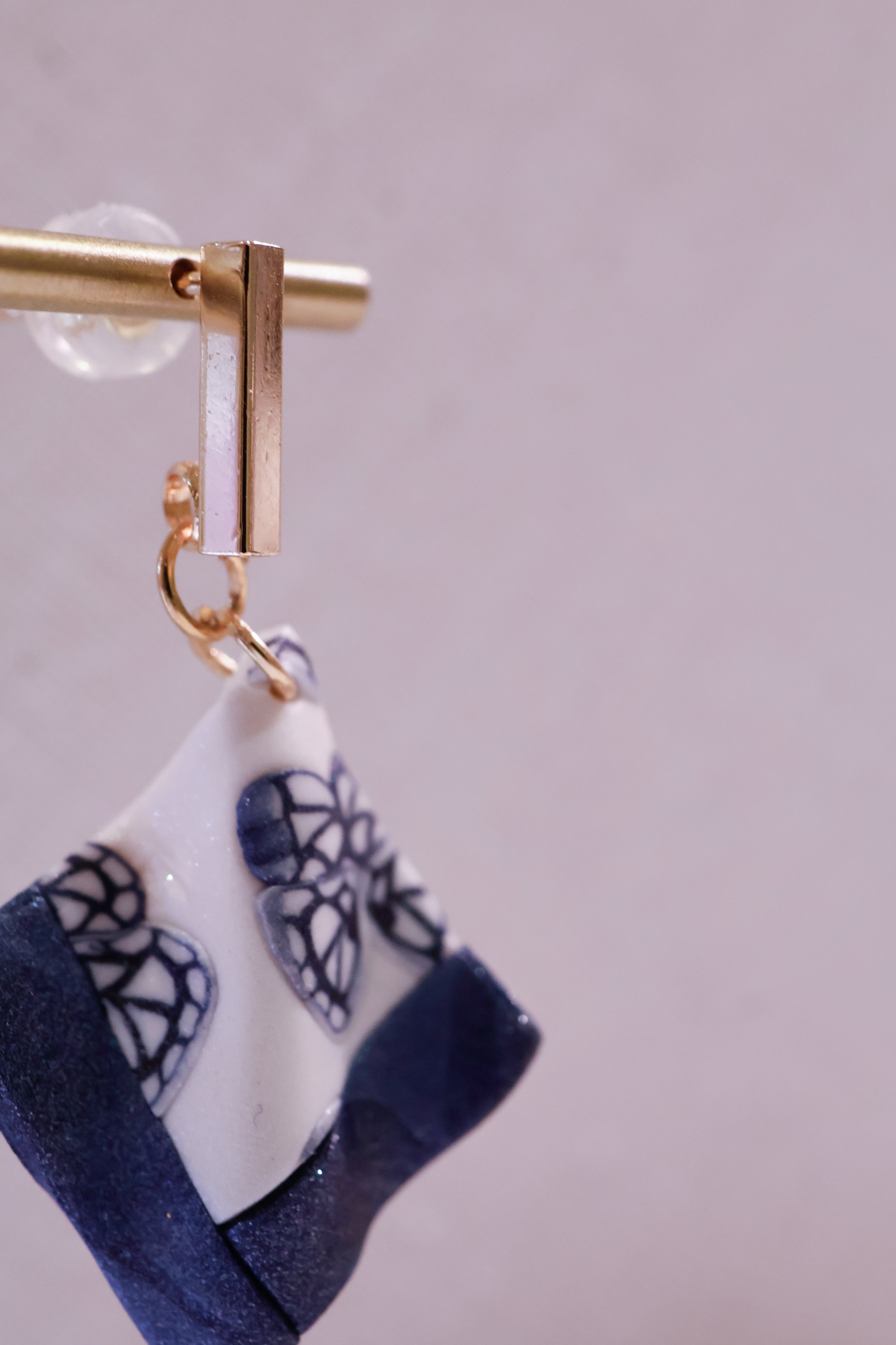 Butterfly print scarf