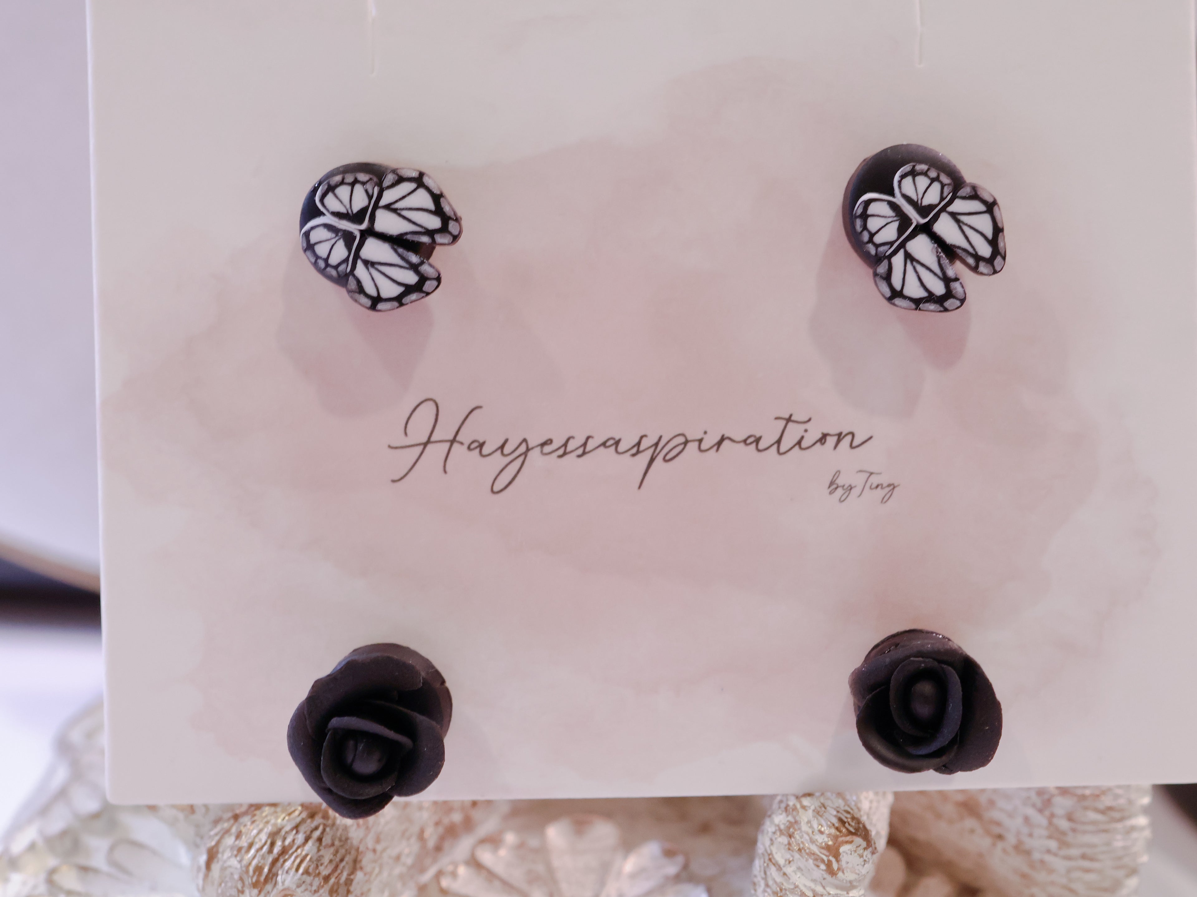 Butterflies & Roses Pack - Black