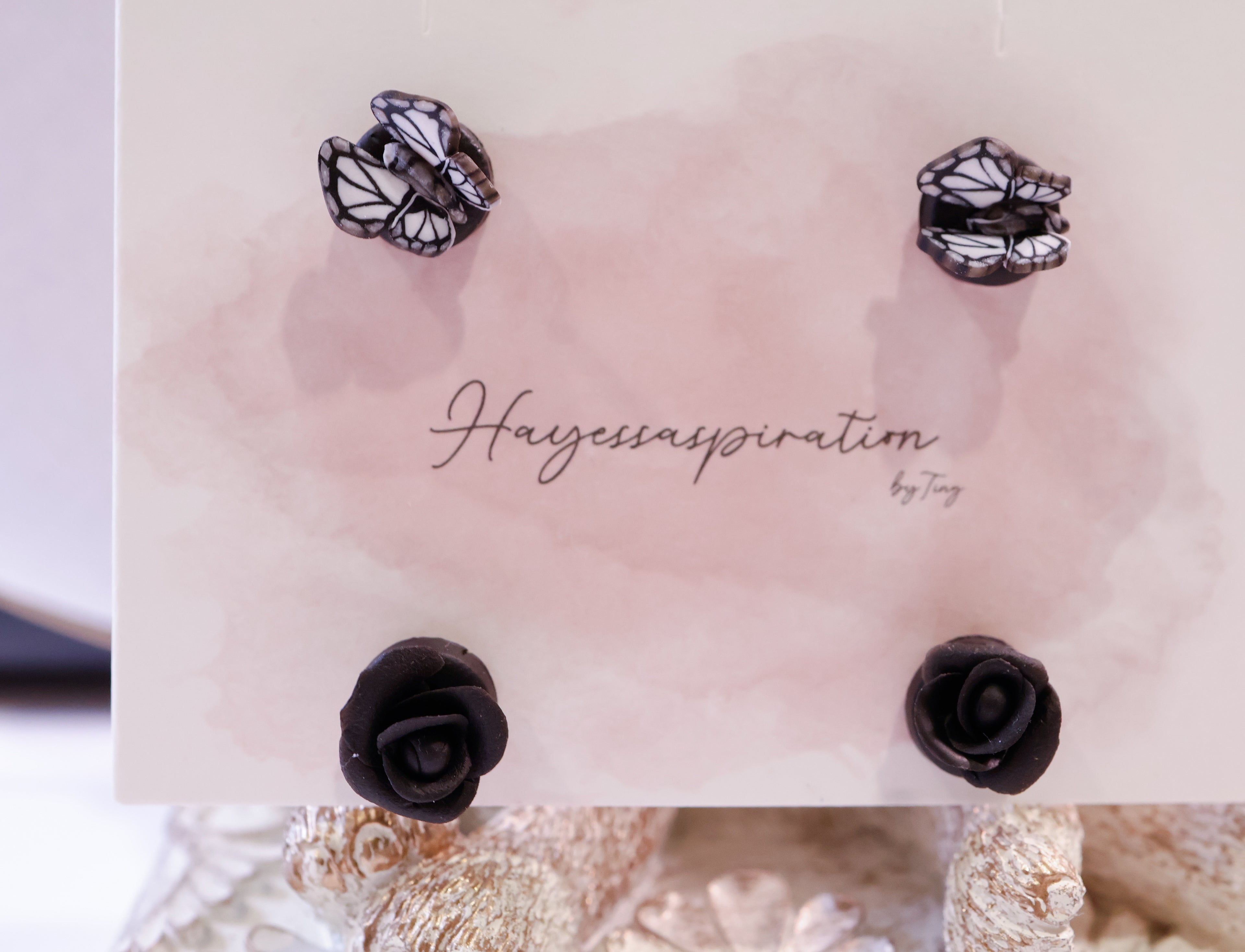 Butterflies & Roses Pack - Black