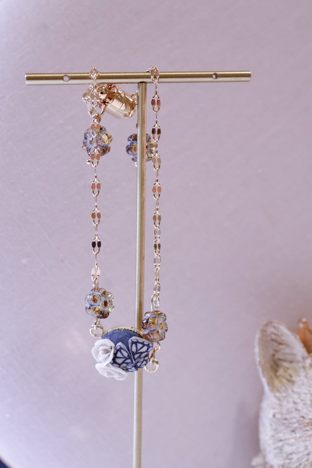 🦋 Bracelet (blue) - magnet clasp
