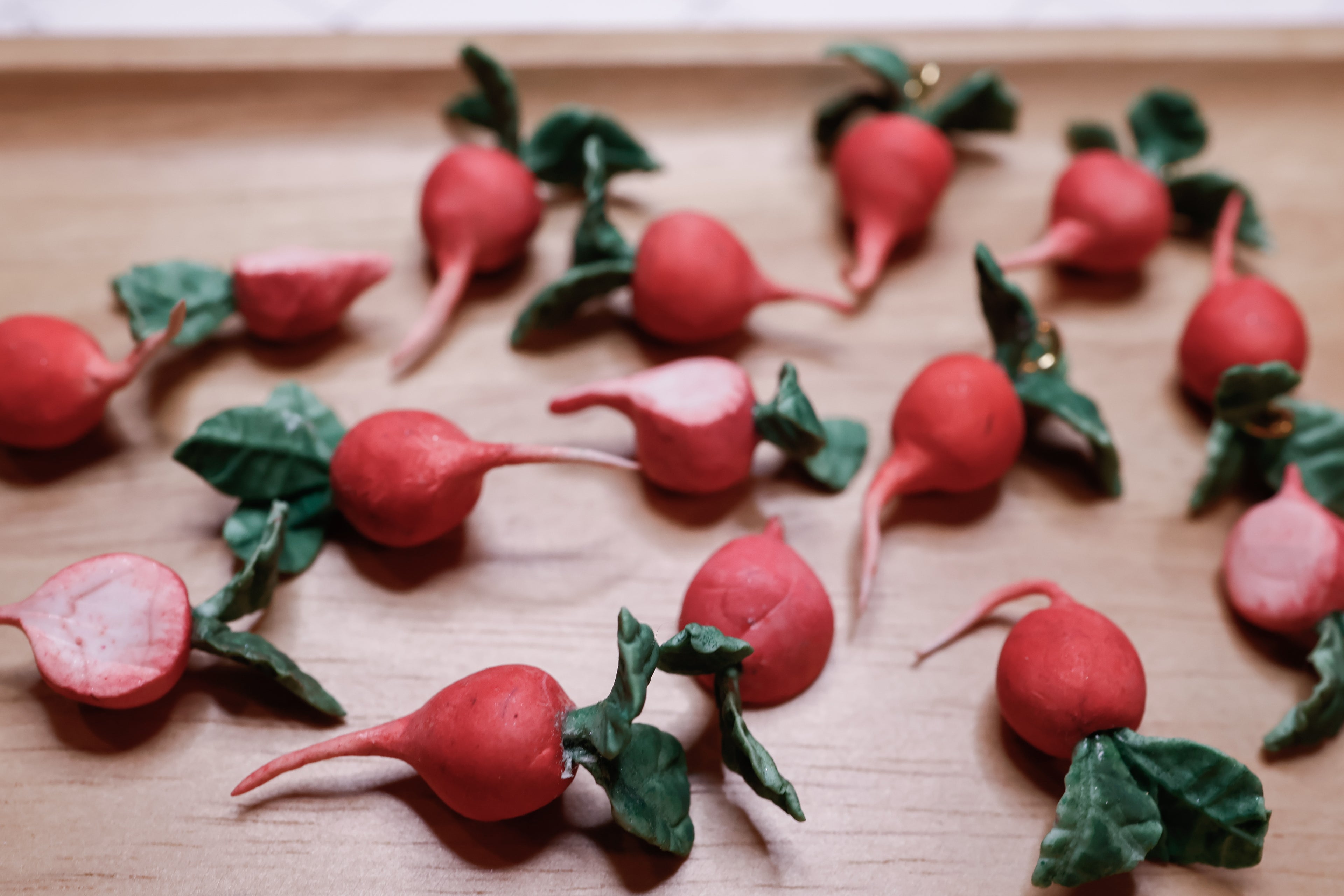 Cute Red Reddish (Mixed and matched 3 earrings)