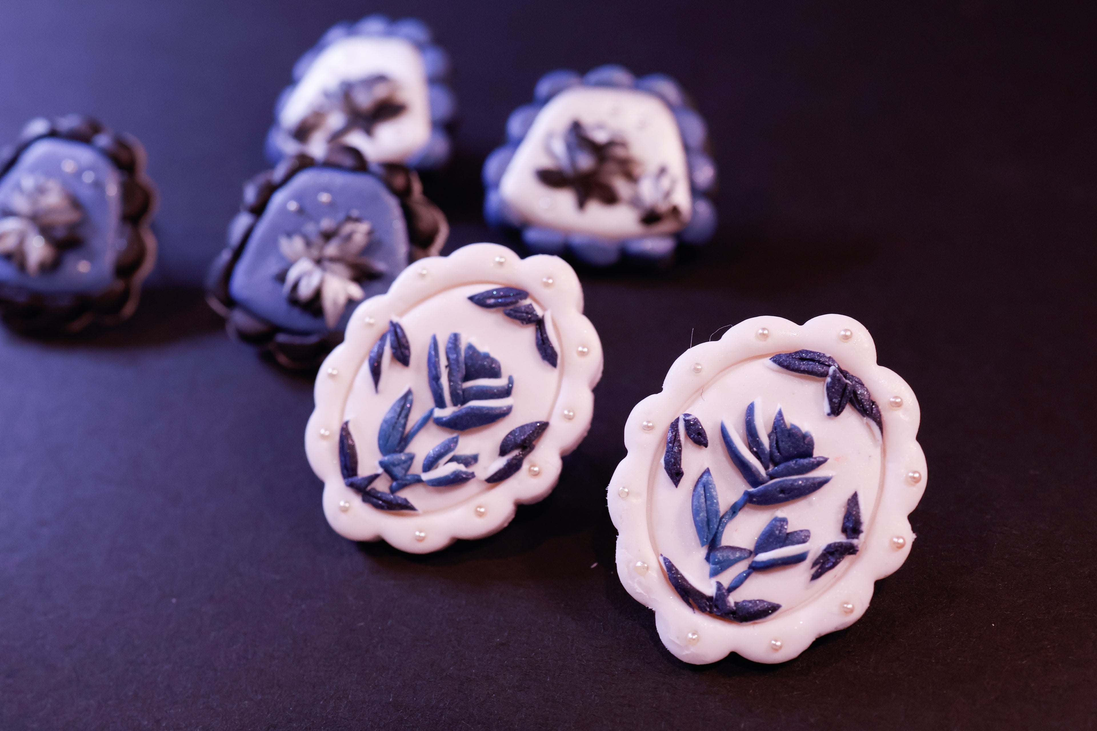 Peony Antiques stud